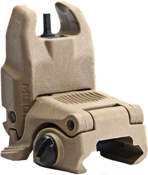 Sights Lasers Magpul Industries MBUS MAGPUL MBUS FRNT FLIP SGHT GEN 2 FDE